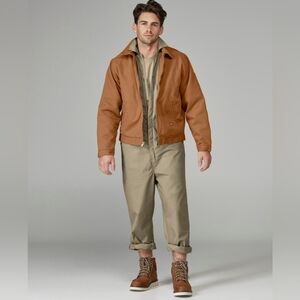 Dickies Icons Men's Tan Industrial Duck Jacket, Size XL